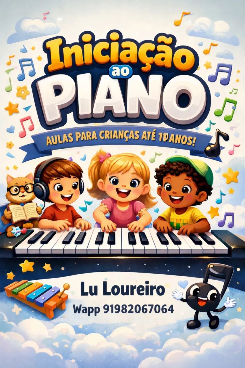 Aulas particulares de piano 