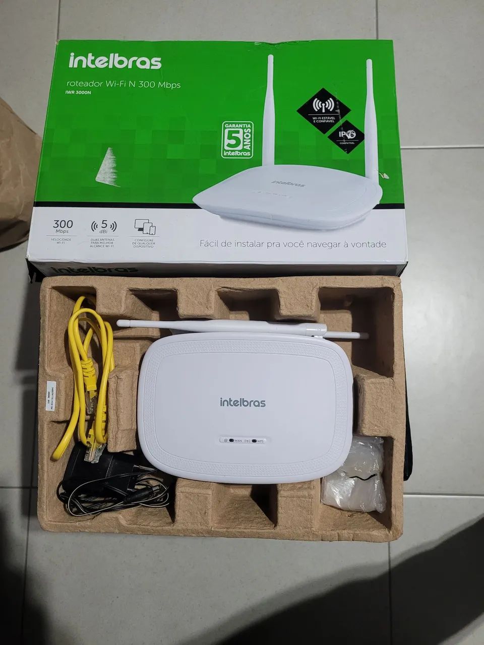 Roteador Intelbras IWR 3000N
