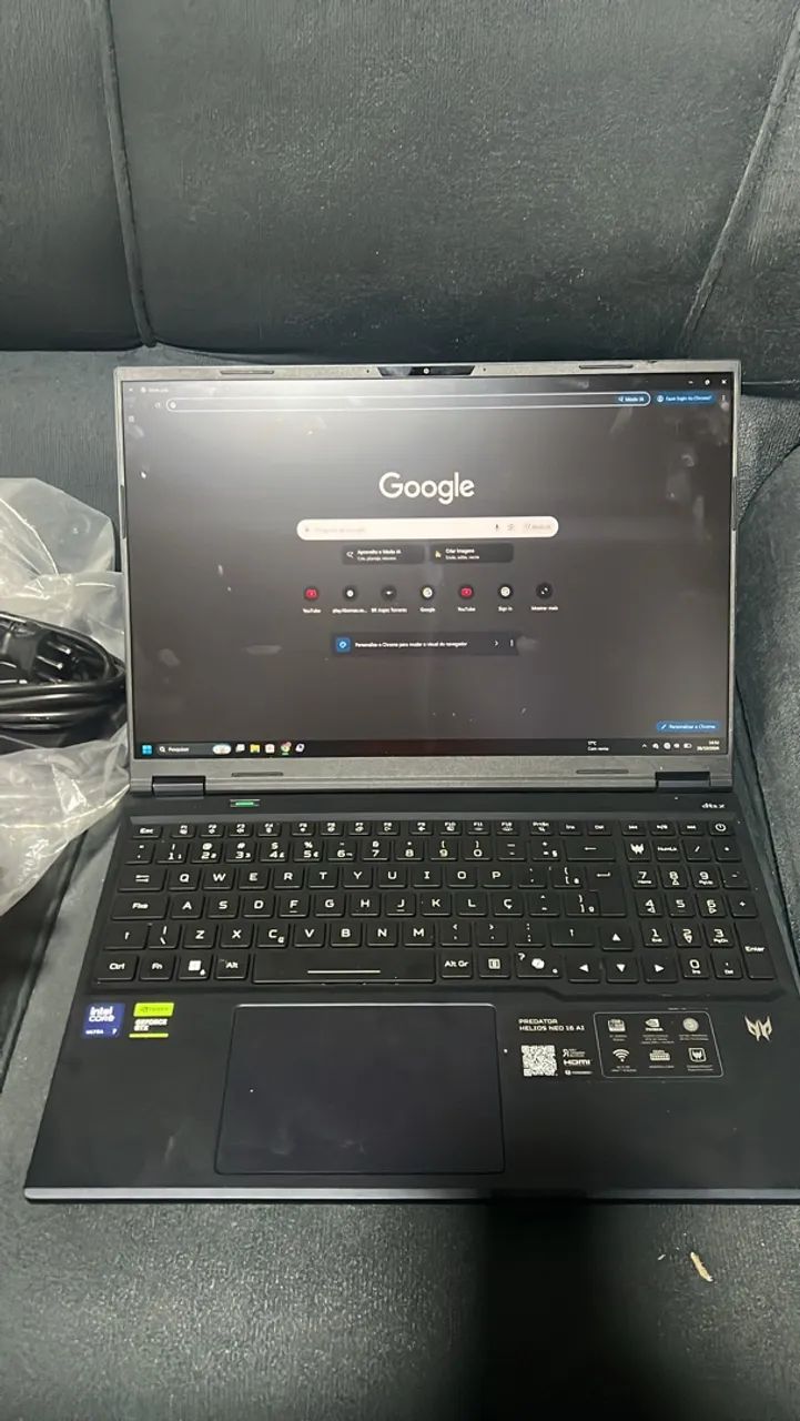 Notebook acer predator Hélios 16 aí gamer  - Foto 2