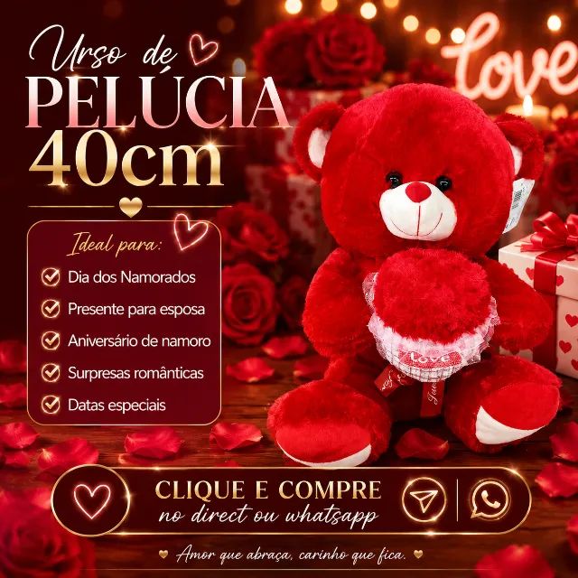 Urso de pelúcia  - Foto 2
