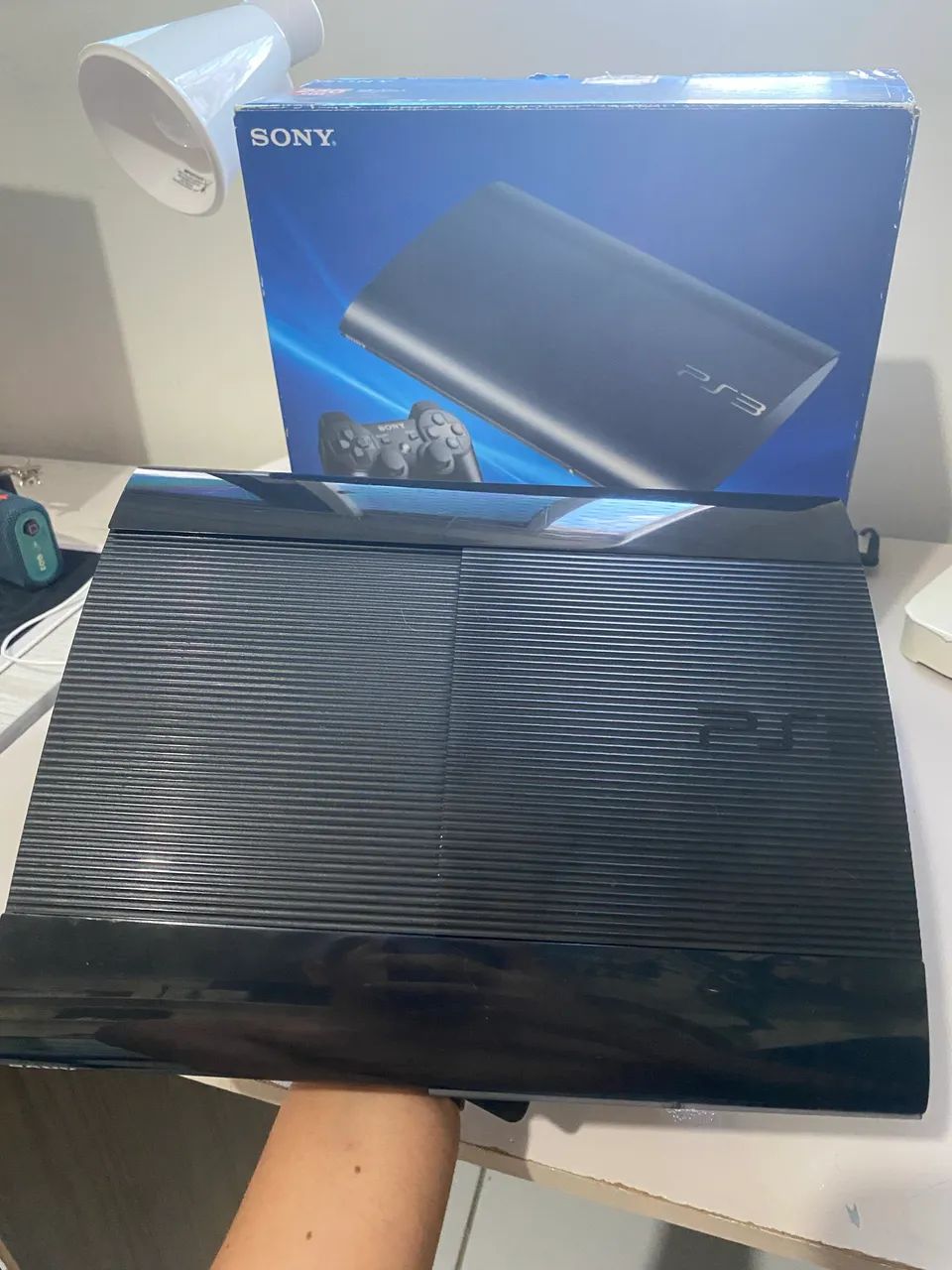 Ps3 super Slim na caixa  - Foto 3