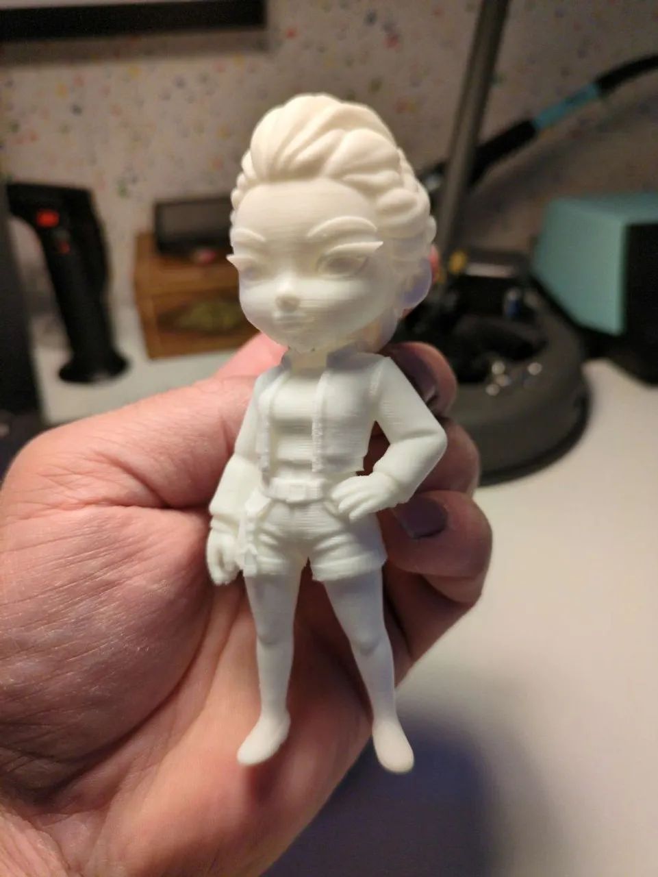 Boneca para colorir 3D Rumi K-pop caçadores de demônios  - Foto 3