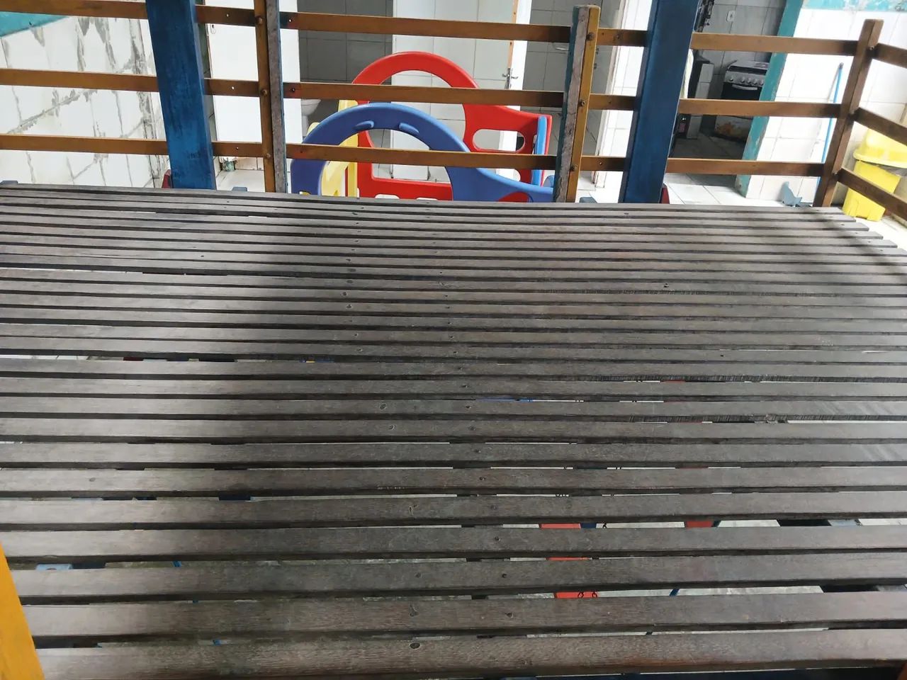 Playground infantil em madeira  - Foto 3