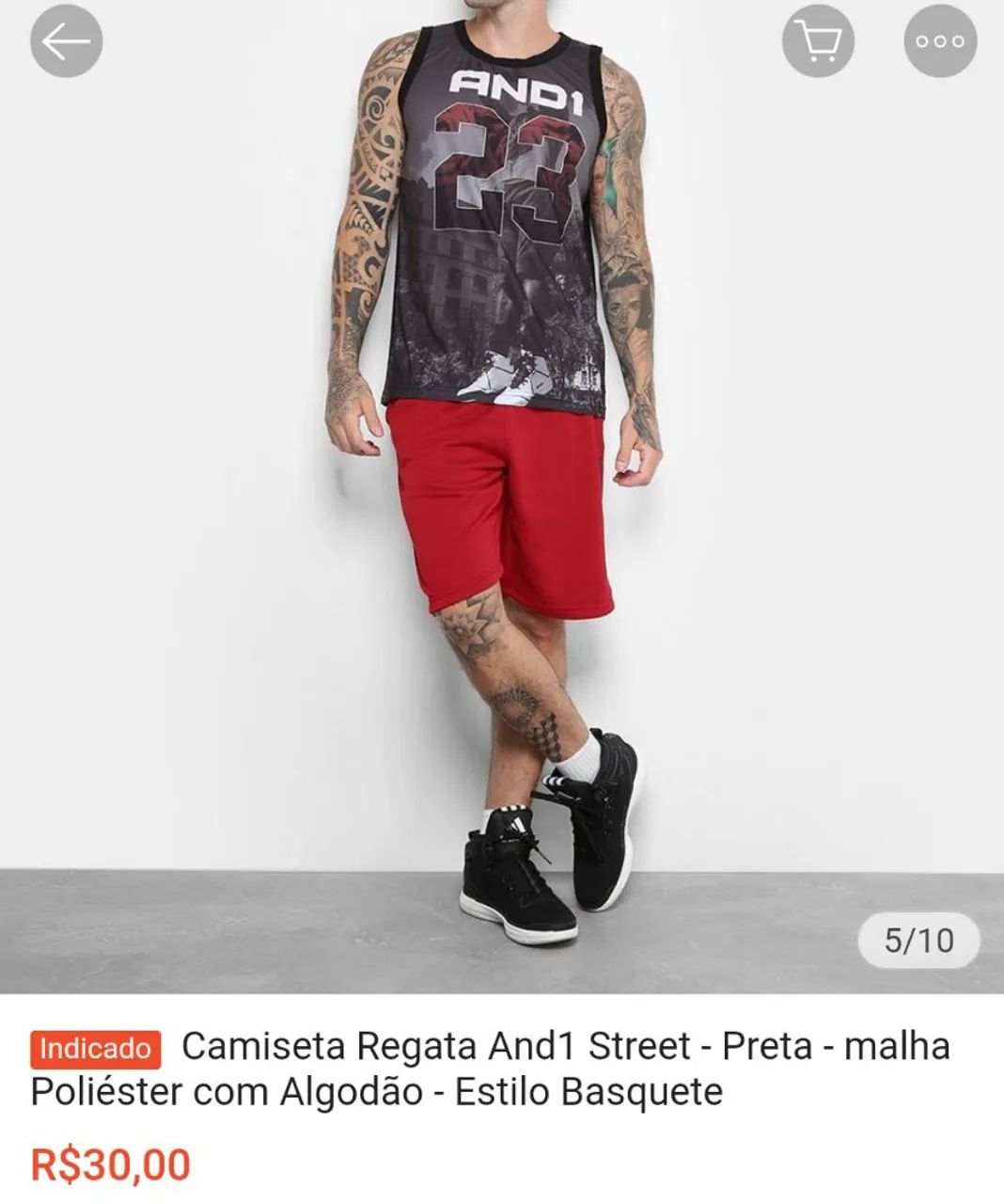 Camiseta regata tamanho P  - Foto 2