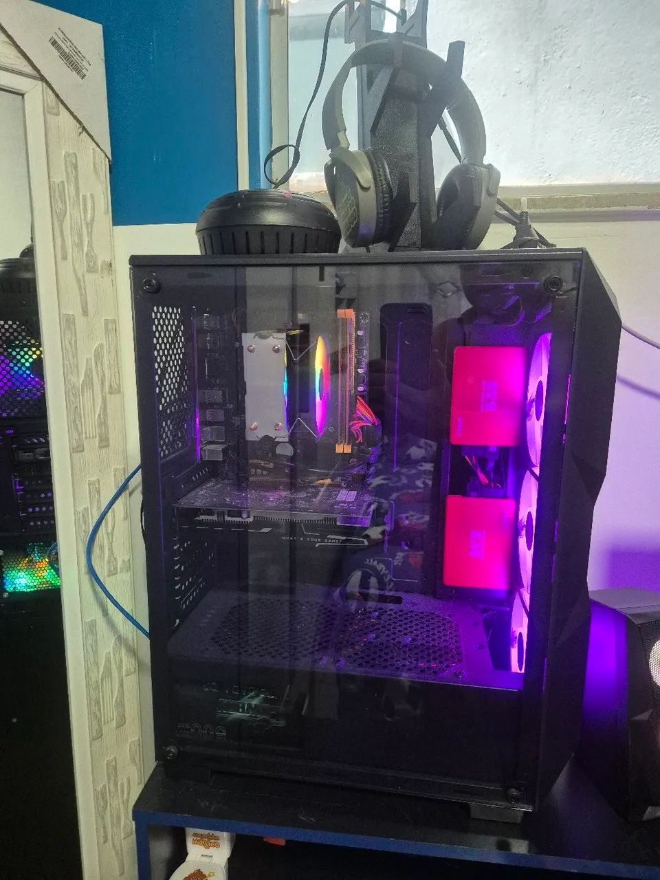 PC GAMER COMPLETO COM CADEIRA GAMER EXCELENTE  - Foto 4