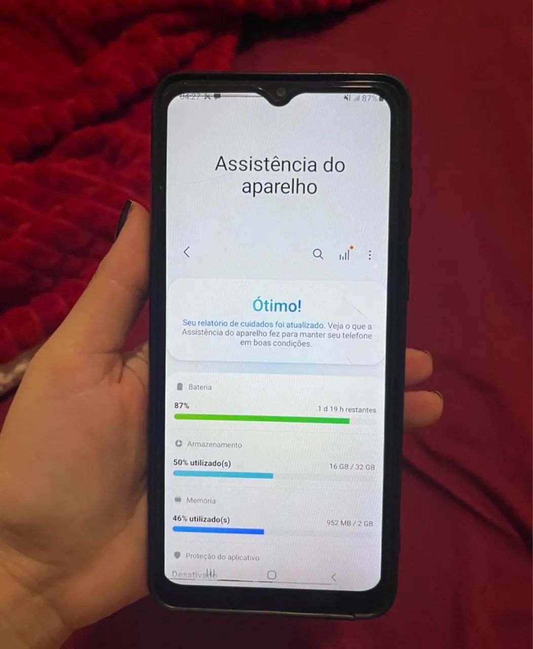 Samsung Galaxy A02 32GB preto - Foto 4