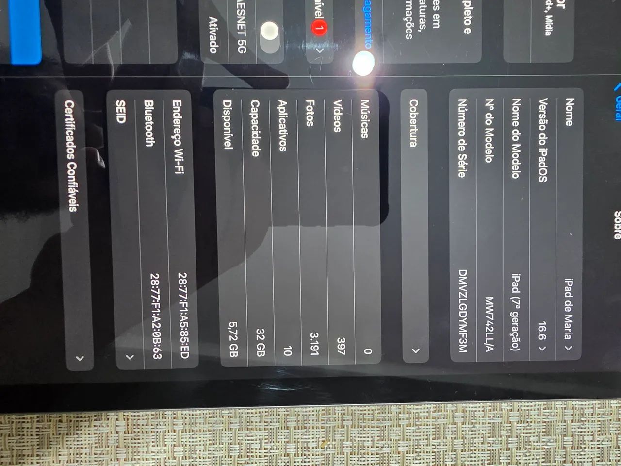 iPad 10' A2197 Excelente - Foto 5