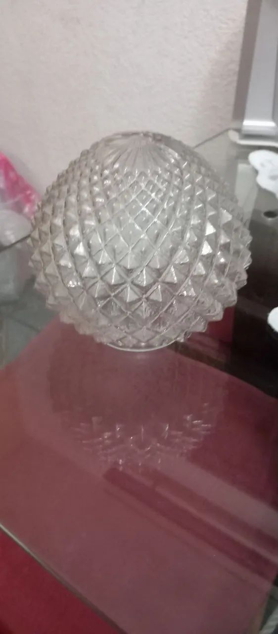 Cúpula de vidro bico de jaca  - Foto 3