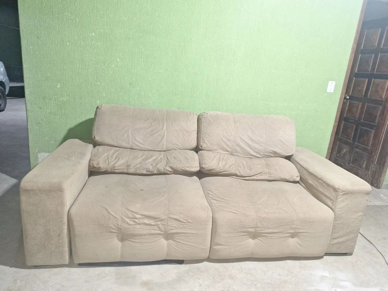 Sofá retrátil e reclinável - entrego - Foto 3