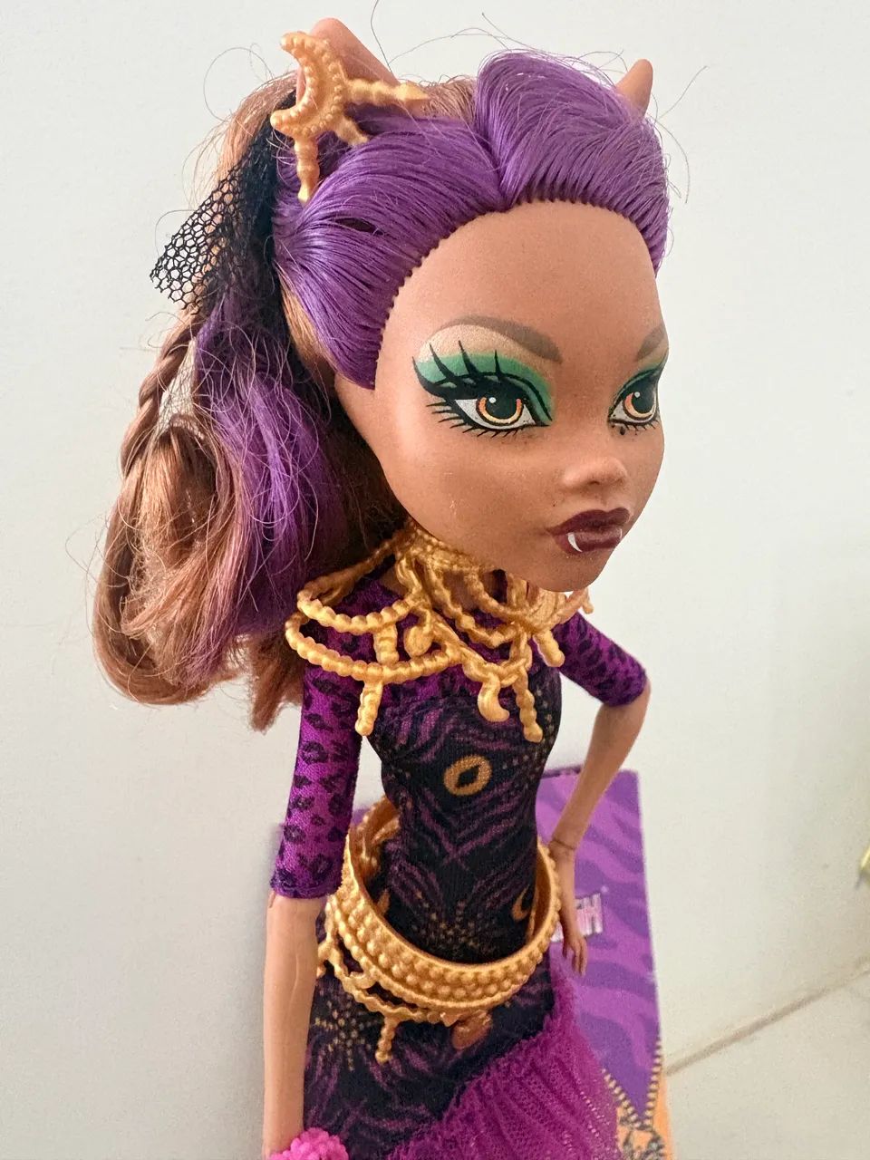 Boneca Monster High Clawdeen Wolf - Frights, Camera, Action!