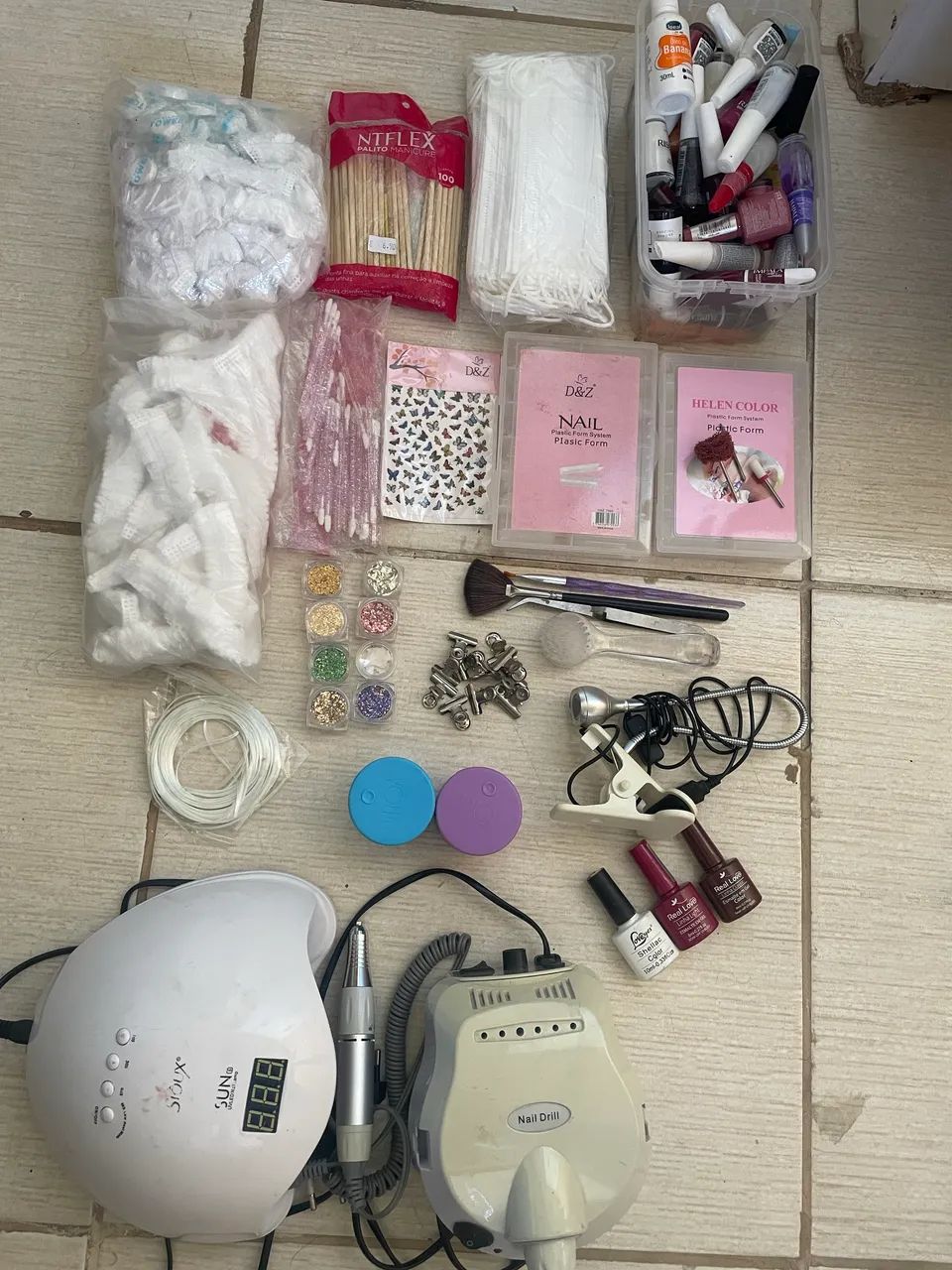 Itens manicure 