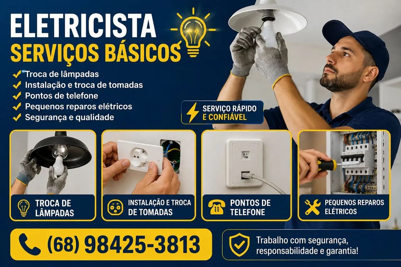 Serviço de Elétrica básica 