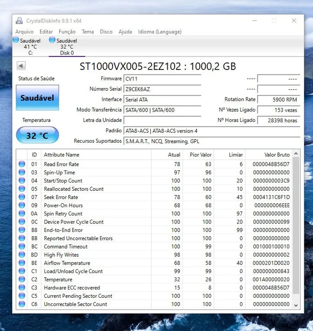 HD SEAGATE SKYHAWK 1TB - Foto 5