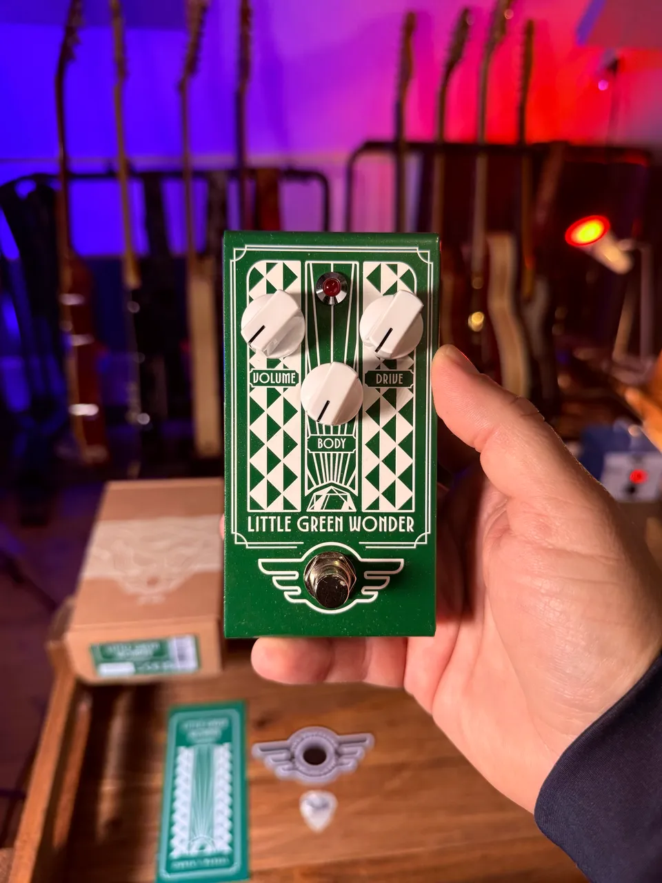 Pedal MAD PROFESSOR SWEET HONEY OVERDRIVE HANDWIRED - Instrumentos