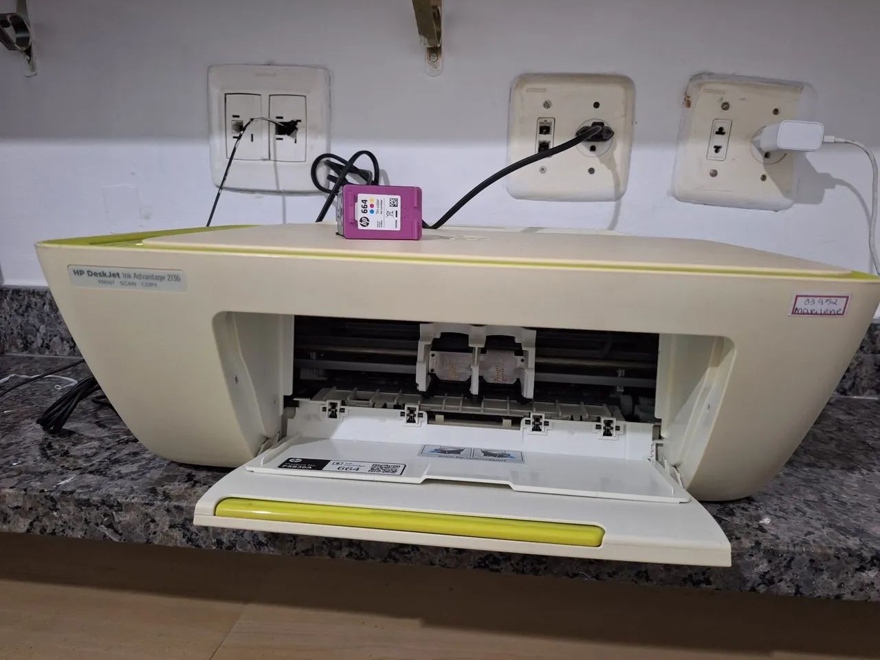 Imp?essora HP DeskJet 2136 - Foto 4