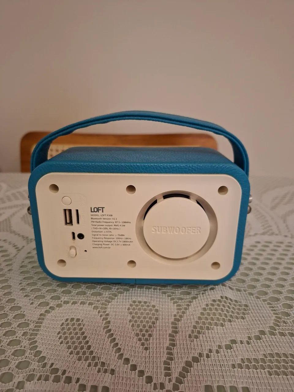 Rádio Bluetooth retro (Não funciona mais) - Foto 2