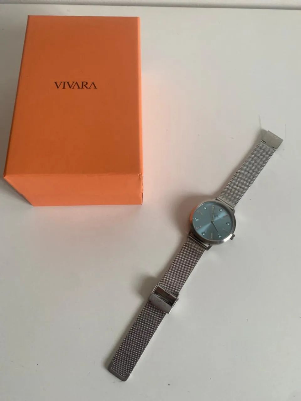 Relógio VIVARA Life Splash Feminino Aço Prateado