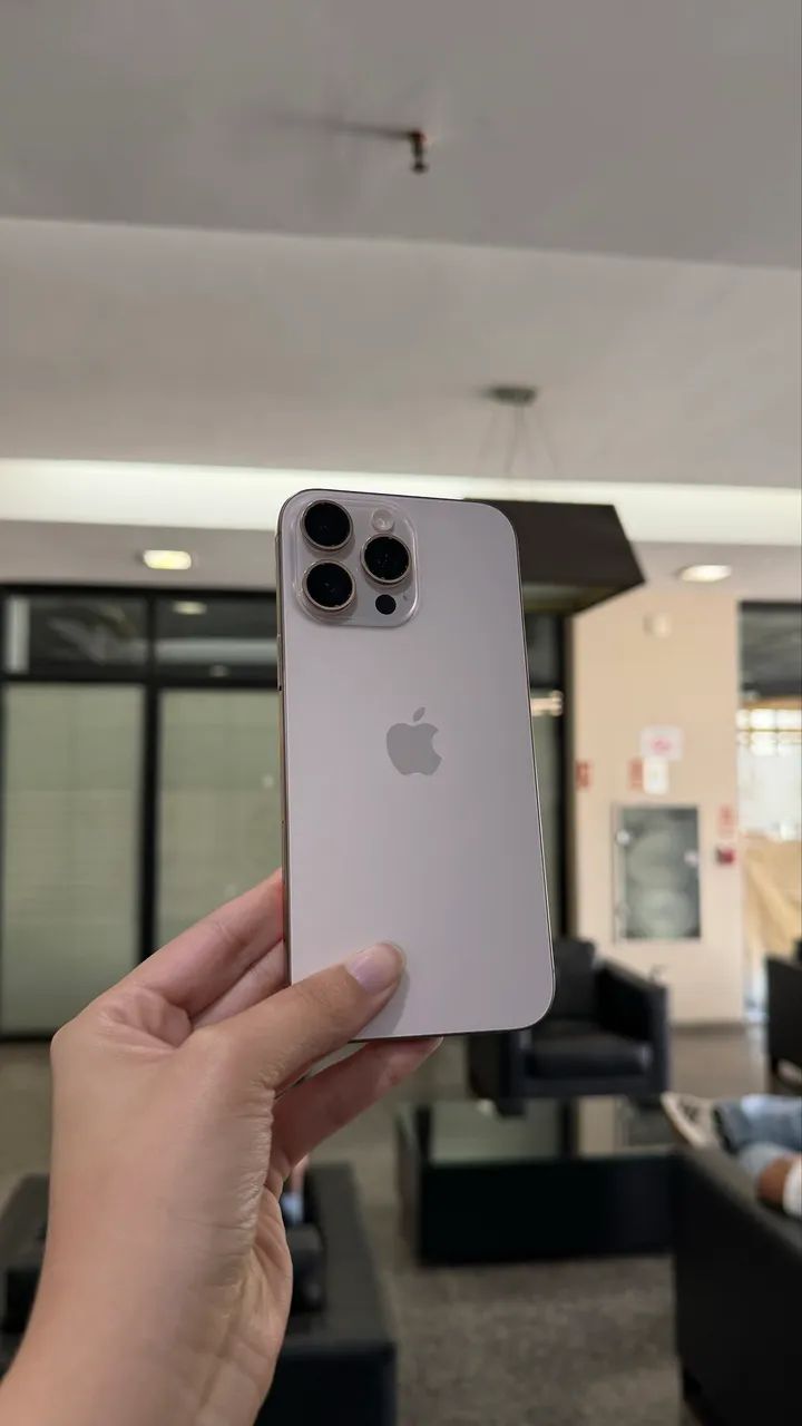 IPHONE 16 PRO MAX DESERT 256 GB SEMINOVO  DISPOSITIVO 