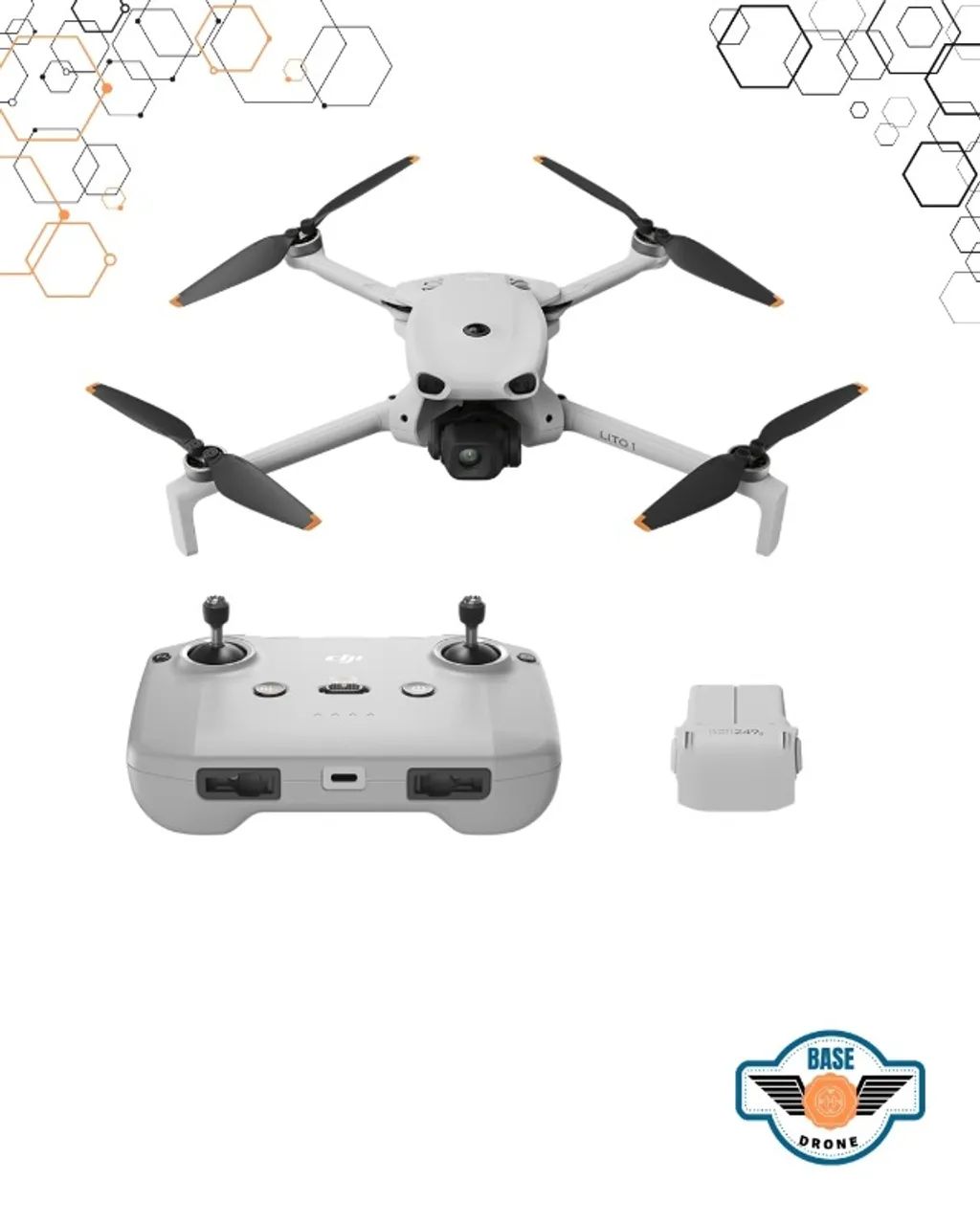 Drone DJI Lito 1 (DJI RC-N3), Lacrado! - Foto 5