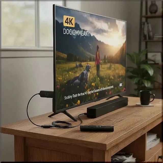 Fire TV Stick 4K com Controle por Voz Alexa 8GB Lacrado