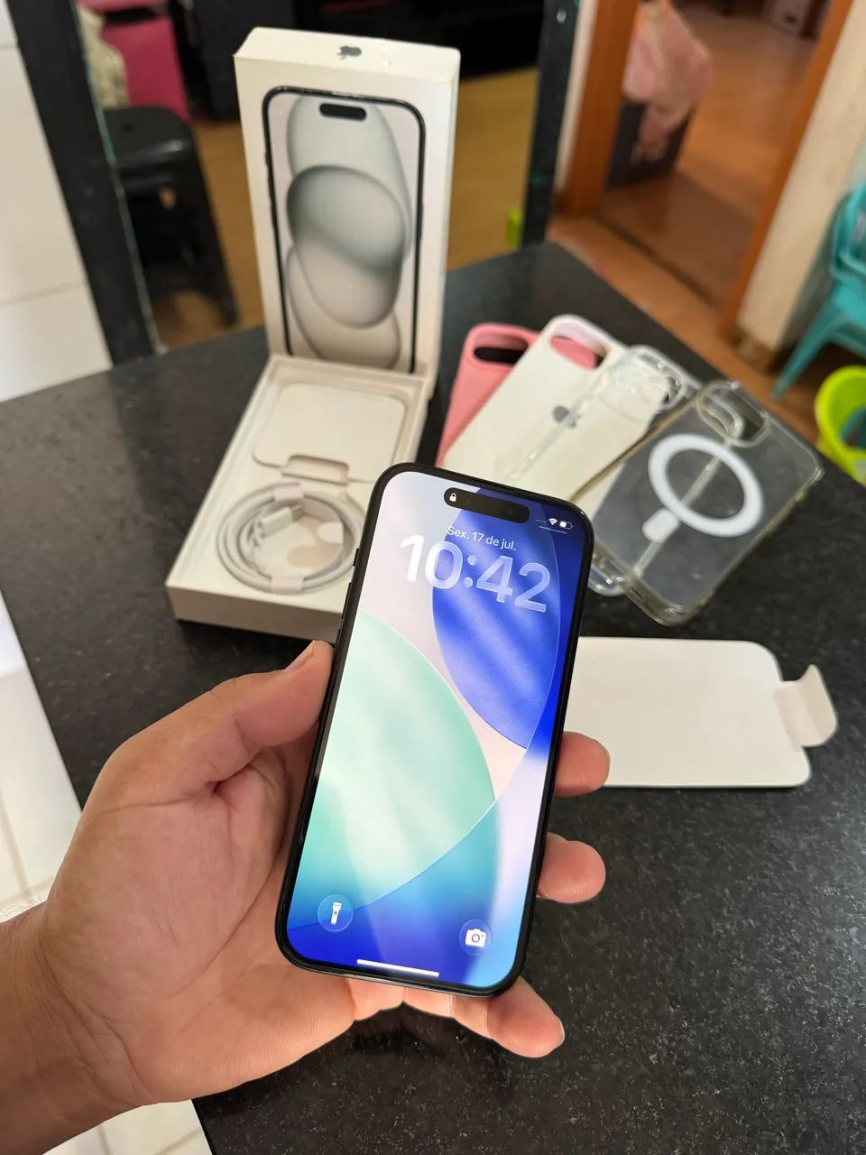 iPhone 15 128gb COM GARANTIA APPLE - Foto 2