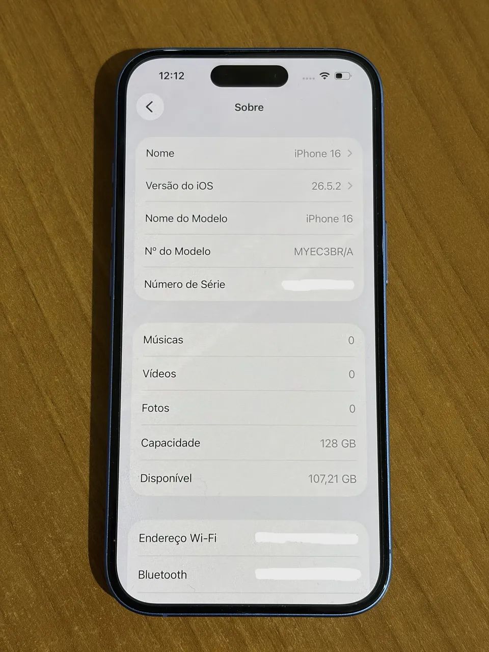 iPhone 16 128GB Azul - Foto 3