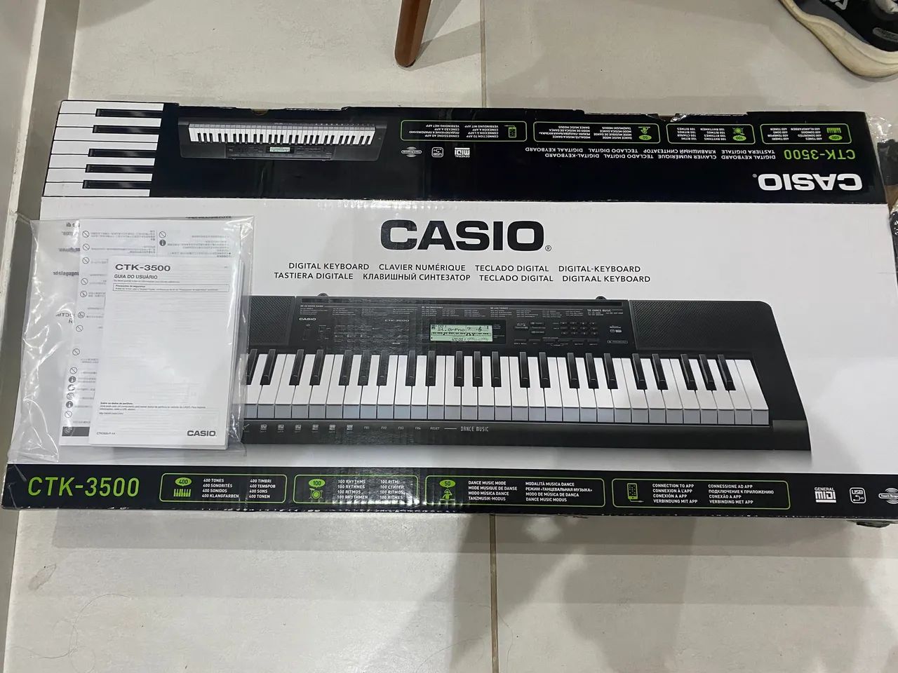 Vendo Teclado CTK - 3500 - Foto 3