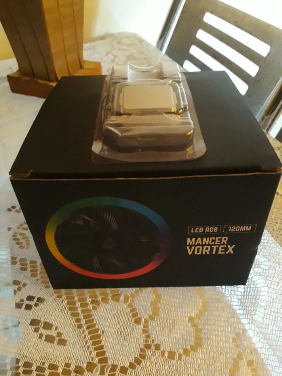 KIT I3 3240 + Cooler Mancer Vortex Rainbow RGB - Foto 2
