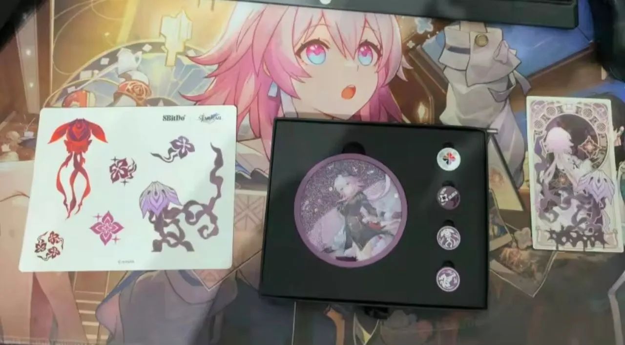 Controle 8bitdo Ultimate 2 Wireless Honkai Star - Evernight - Foto 5