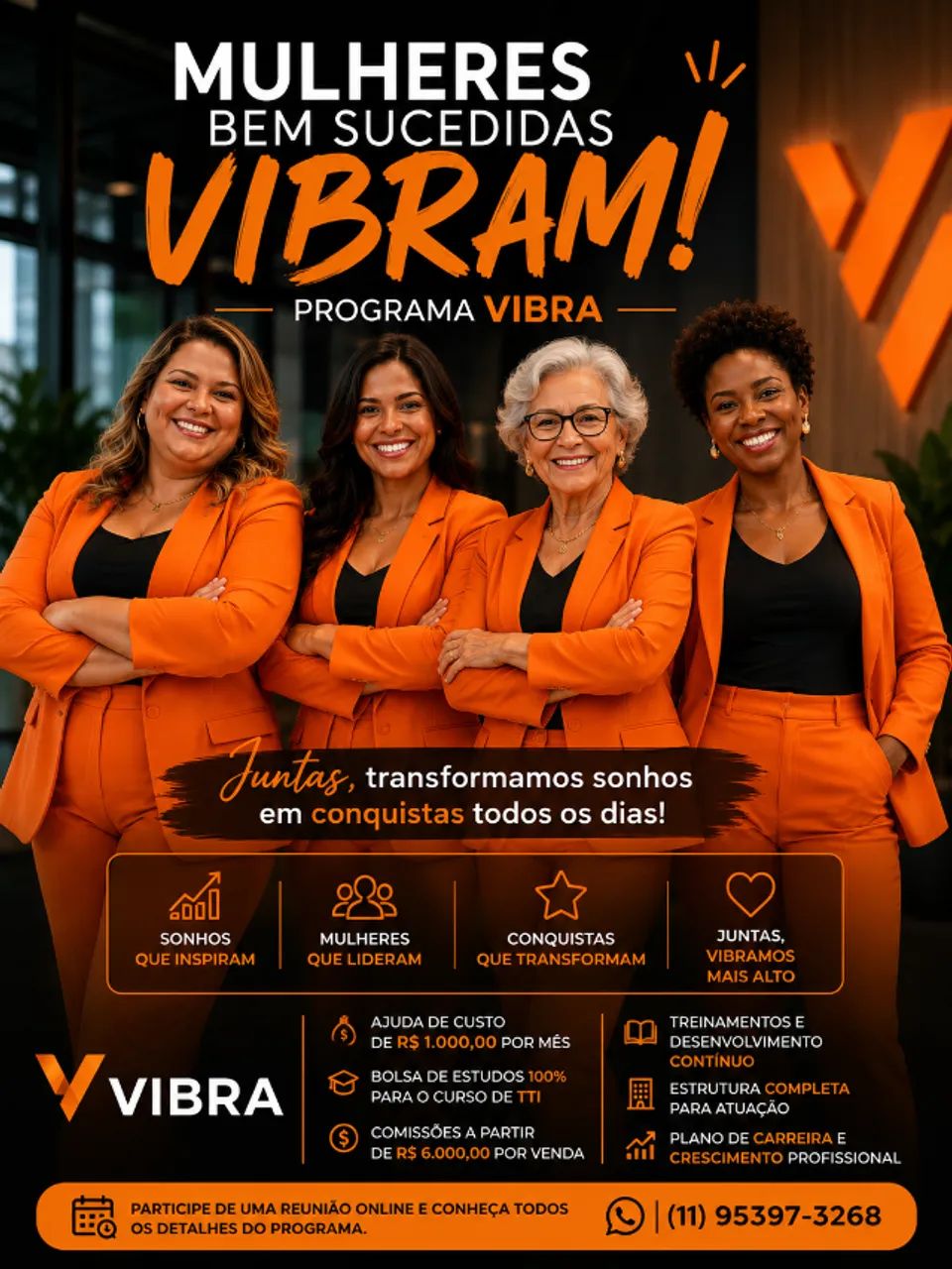 Mulher empreendedora essa vaga é pra você !