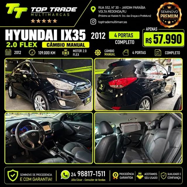 Hyundai Ix35 ix35 2.0 16V 2WD Flex Mec. 2012