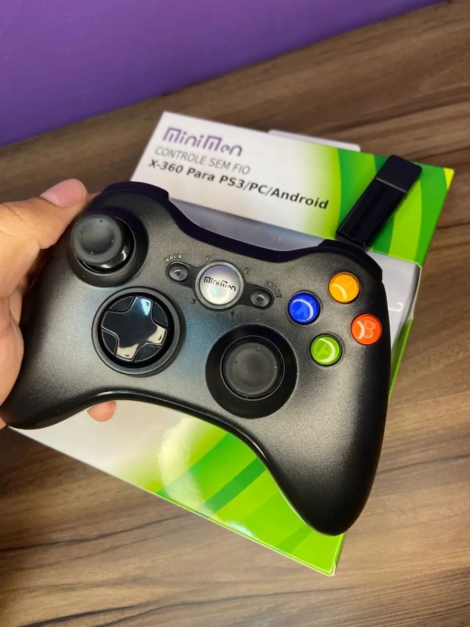 CONTROLE XBOX SEM FIO - Foto 2