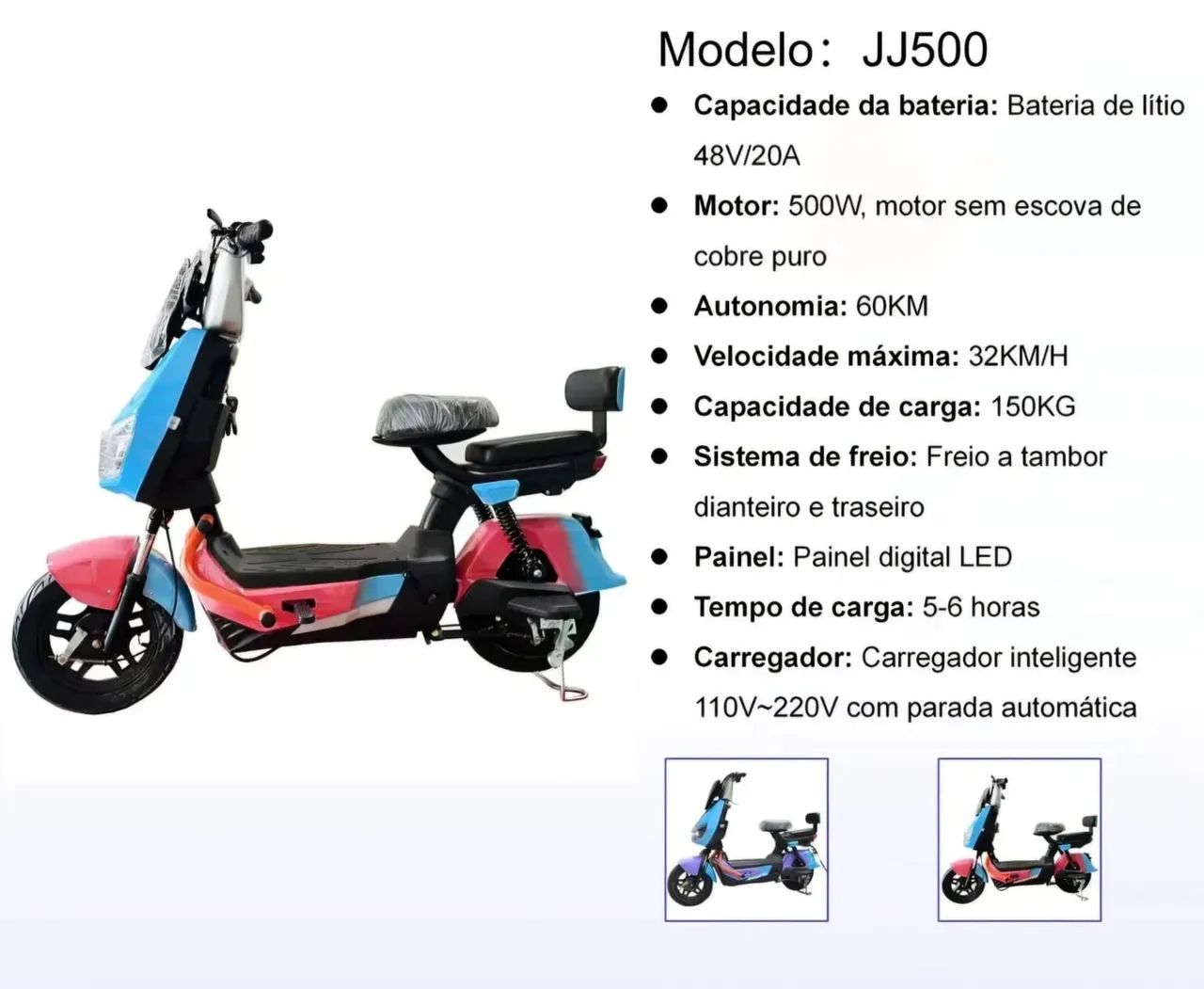 Scooter elétrica  - Foto 4
