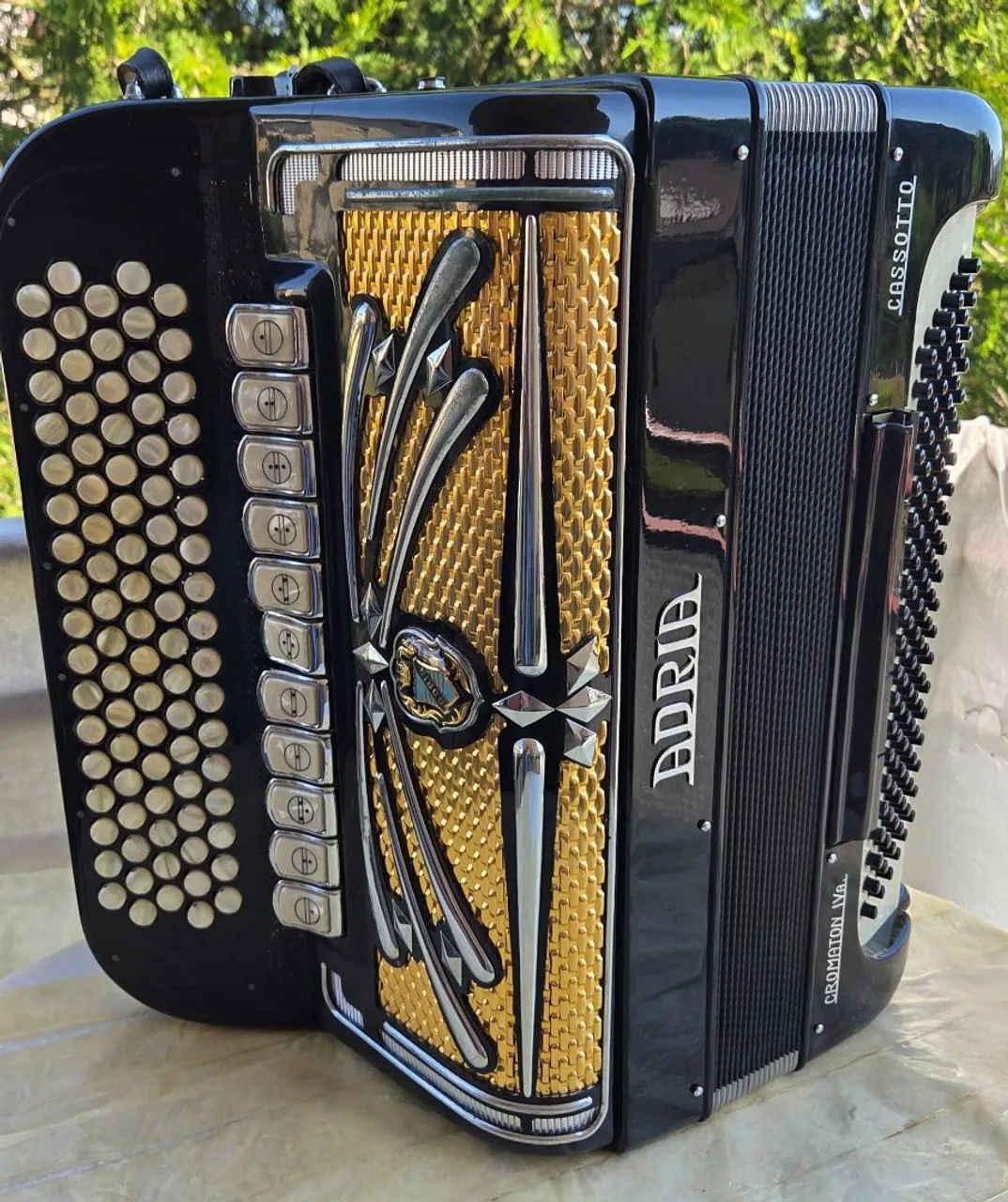 Acordeon Adria cromática C e Grif  - Foto 5