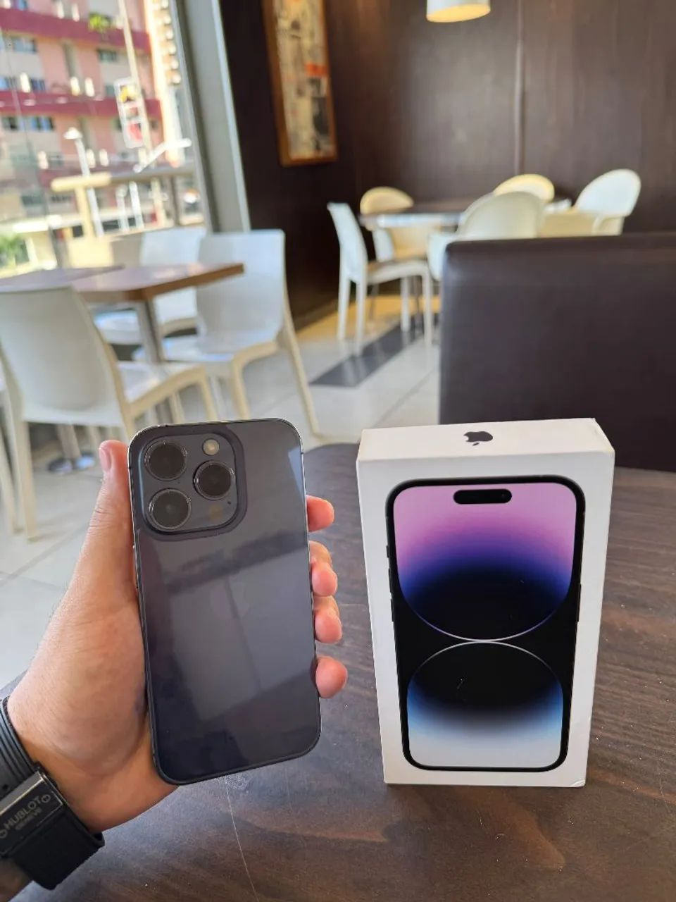 IPHONE 14 PRO 128 GB Roxo Profundo  - Foto 4