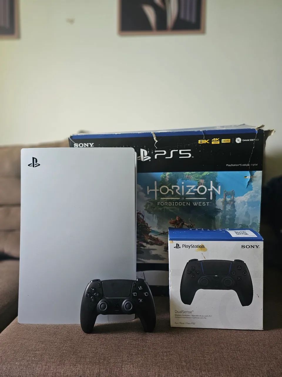 PS5 DIGITAL EDITION COMPLETINHO