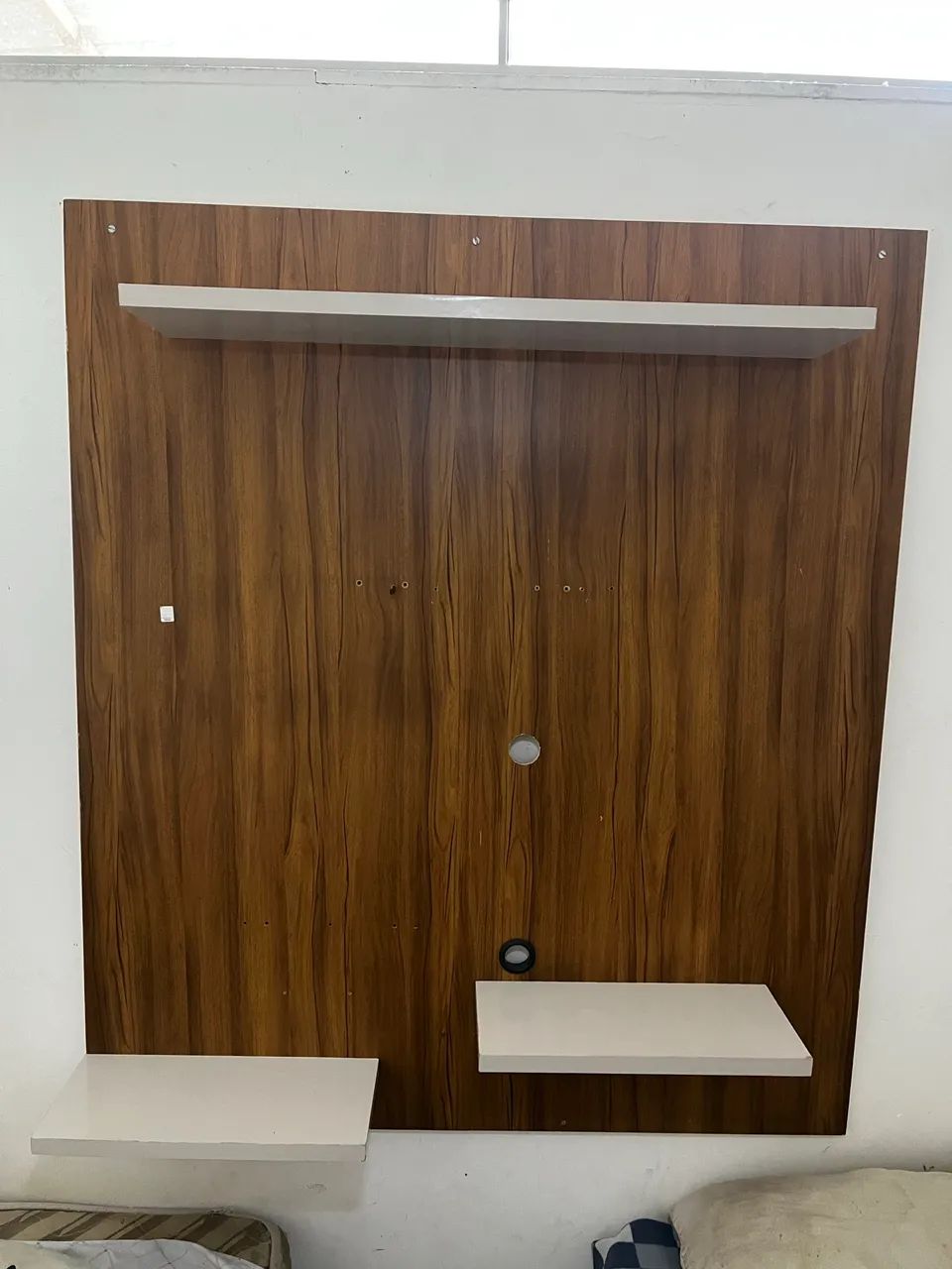 painel / prateleira de madeira - Foto 2