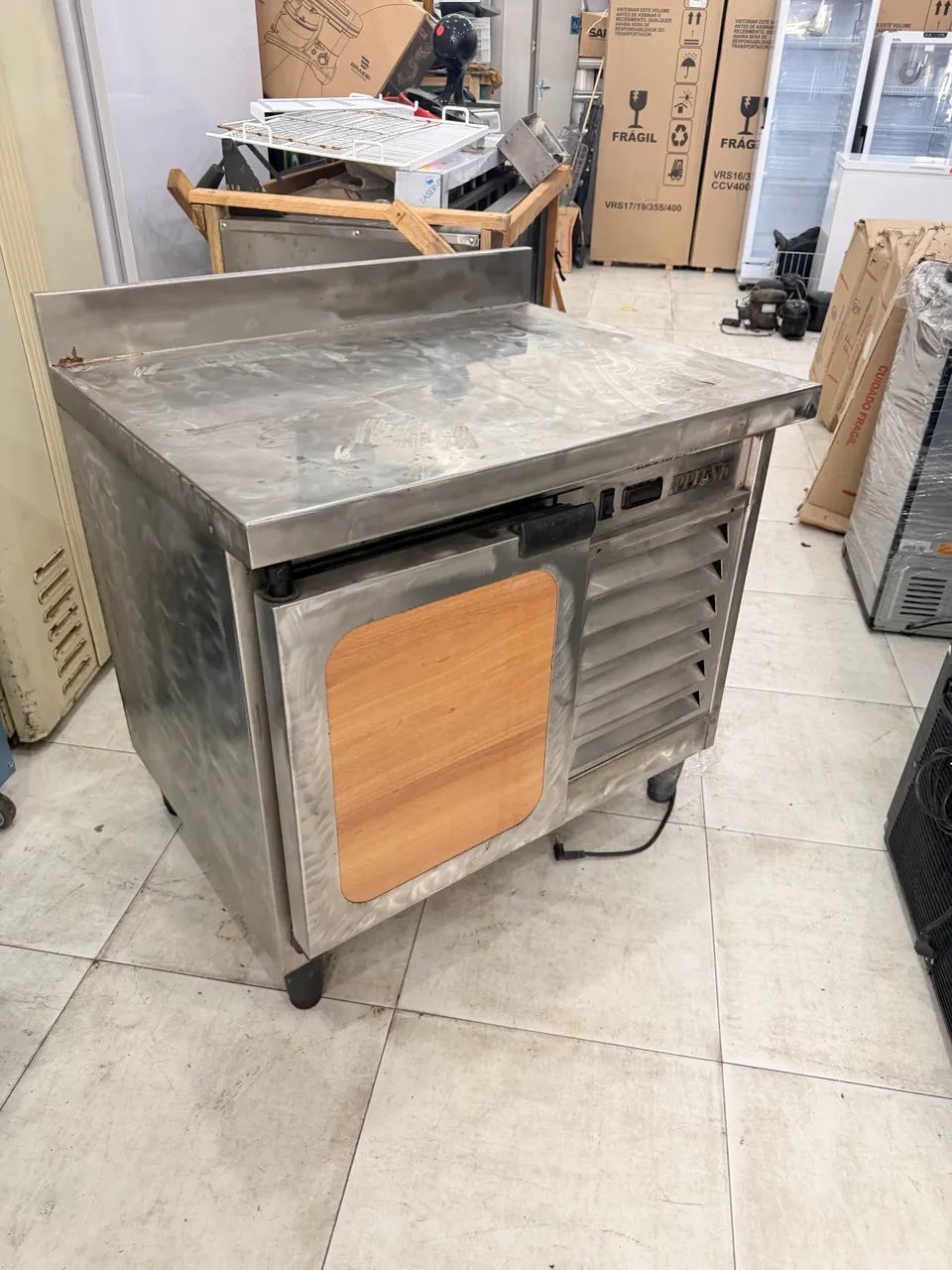Balcão refrigerado inox 1 metro 220v - Foto 5