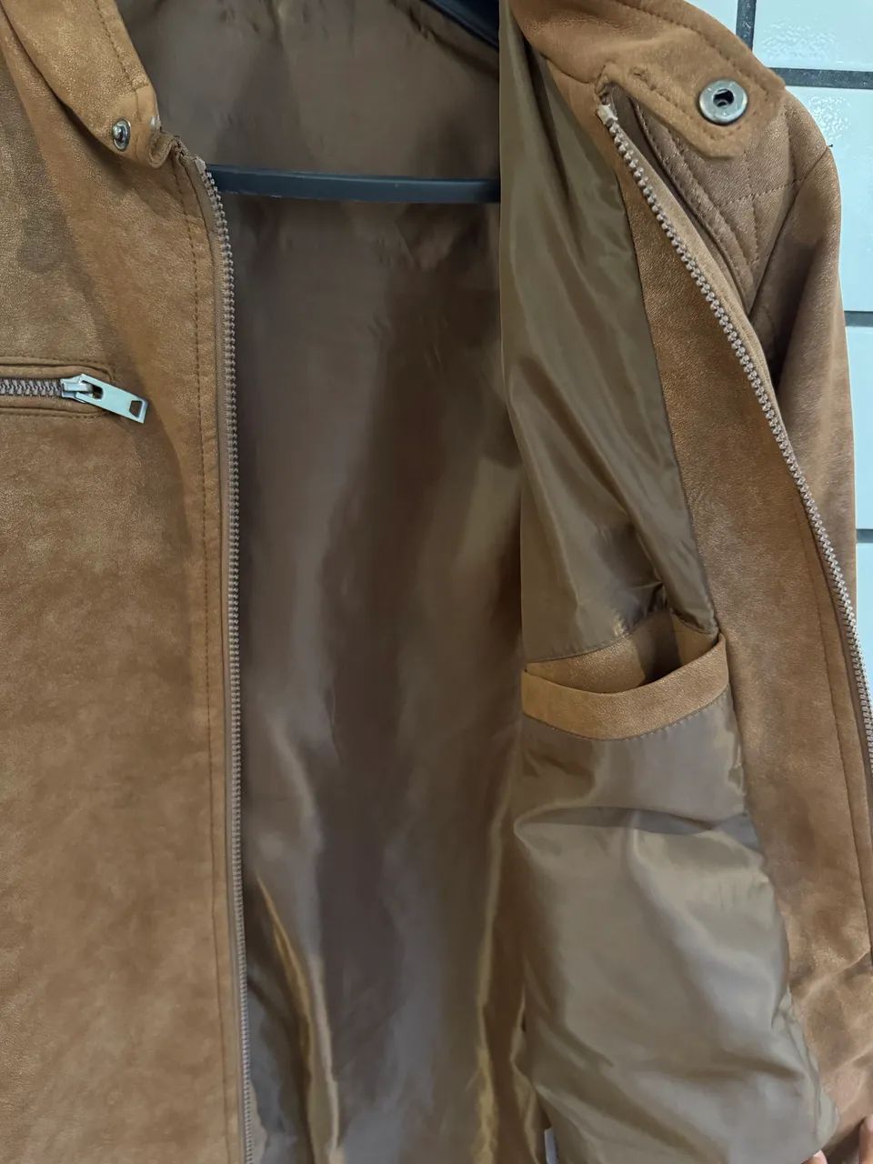 Vendo jaqueta em couro - Foto 5