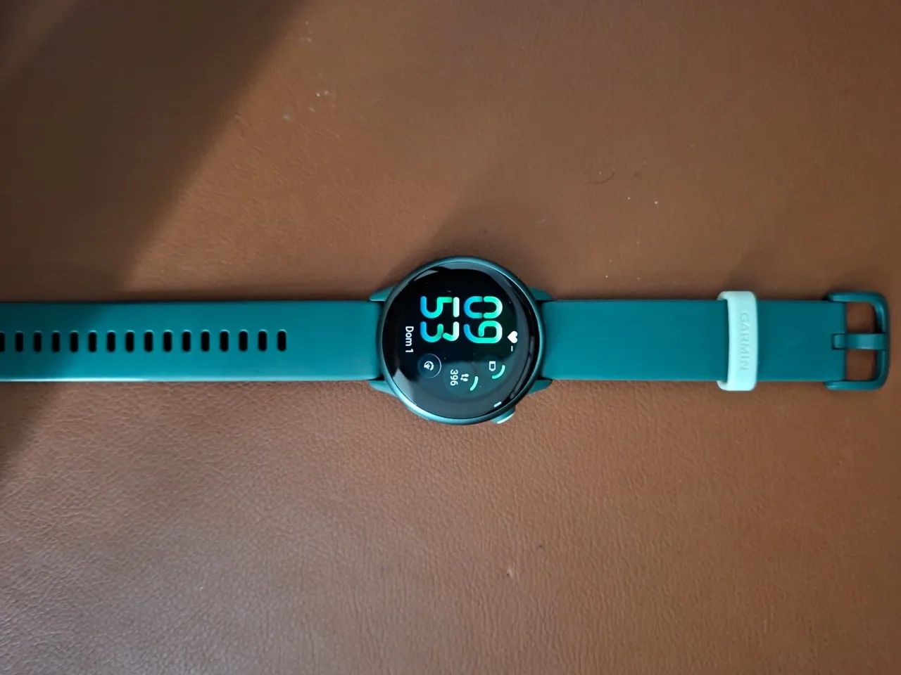 Relógio garmin vivoactive verde  - Foto 3