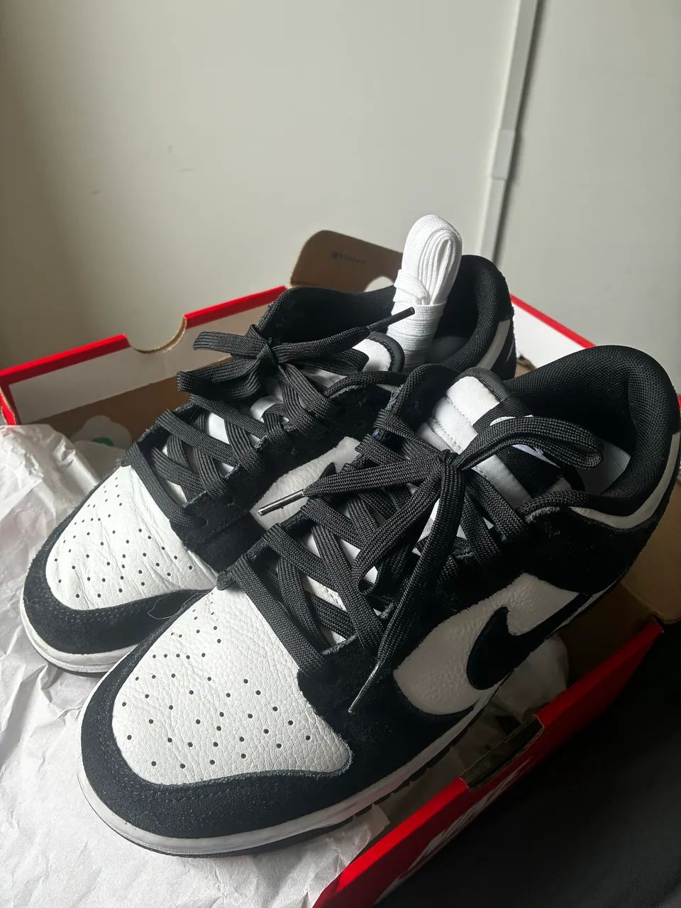 Tênis Nike Dunk Low Panda - Foto 5