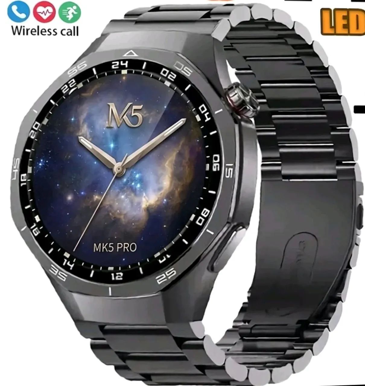 Smartwatch com 3 pulseiras