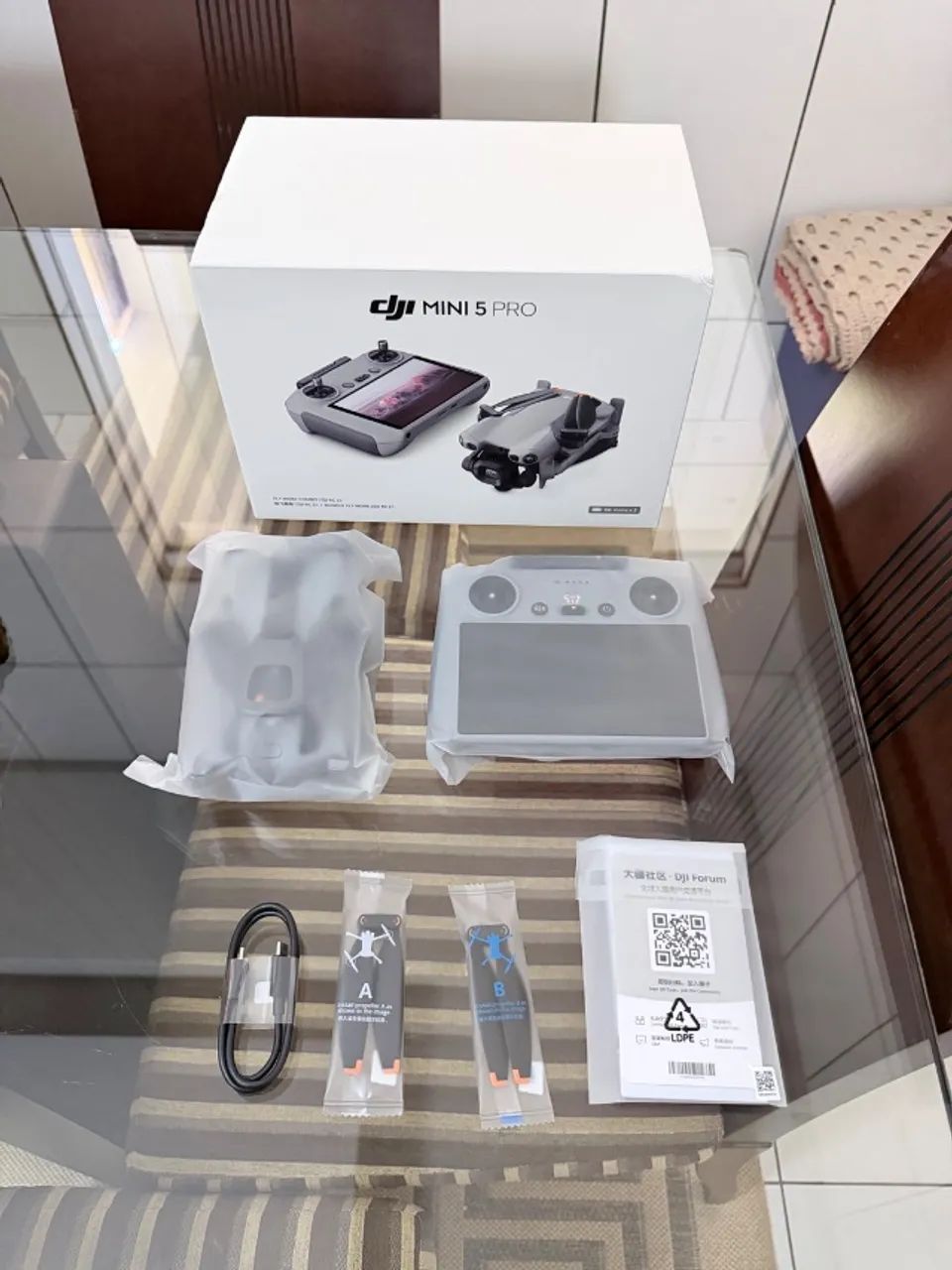 DRONE DJI MINI 5 PRO COMBO FLY MORE - NOVO  - Foto 3