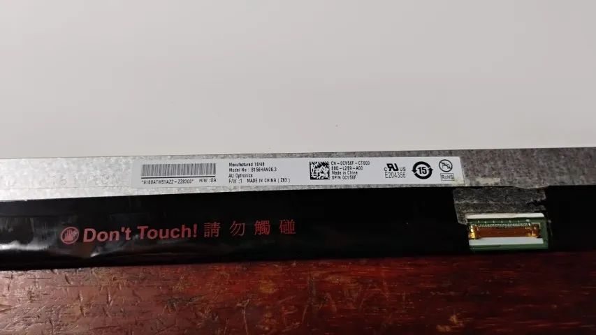 Painel LCD display de notebook Defeito chuvisco - Foto 4