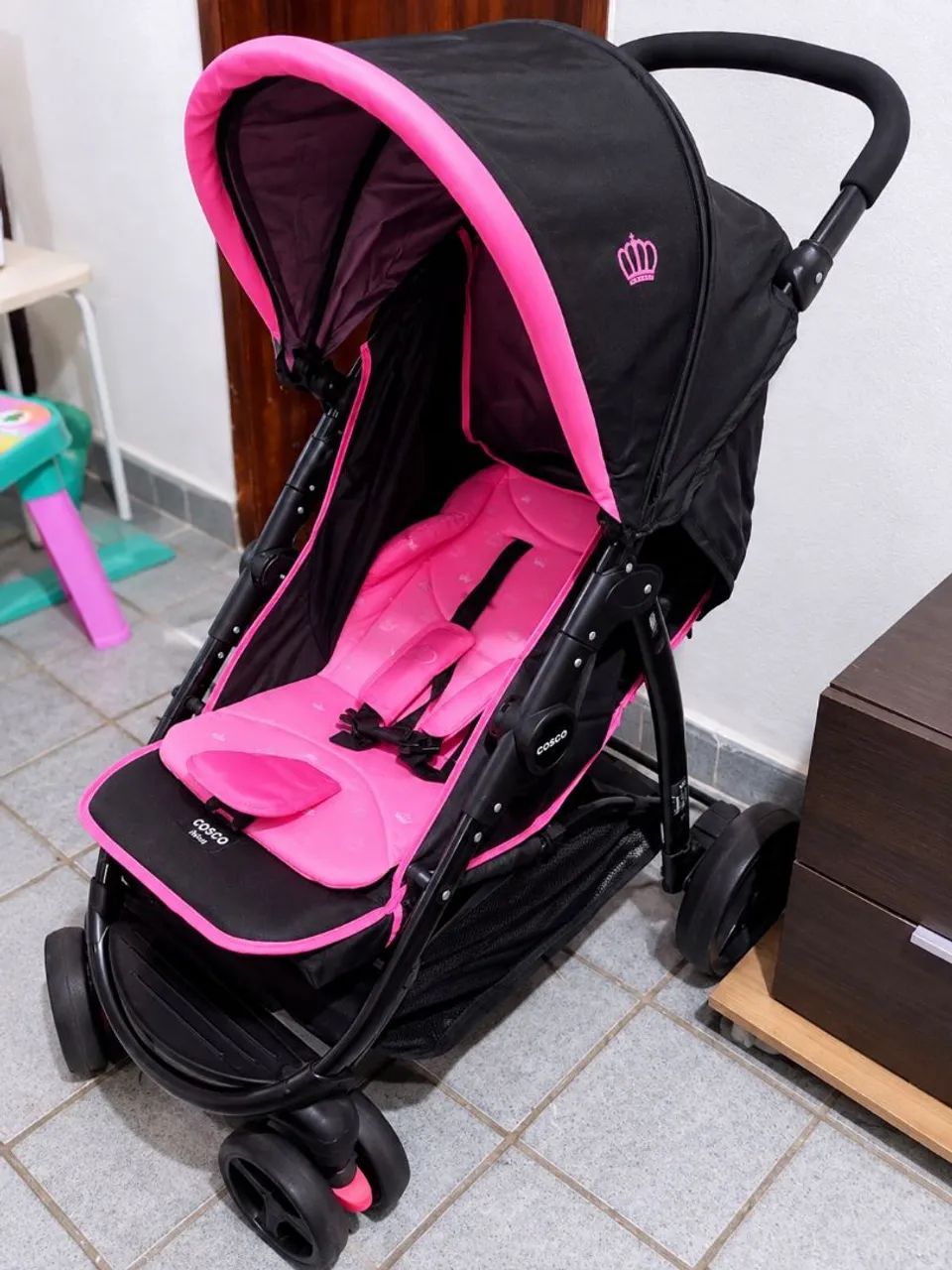 Carrinho com cadeirinha de bebê - Foto 3