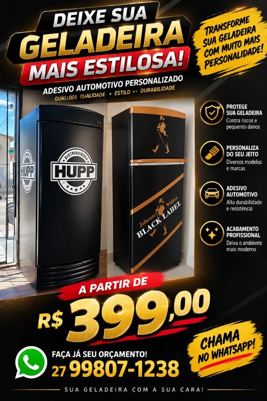 Plotagem de freezer 