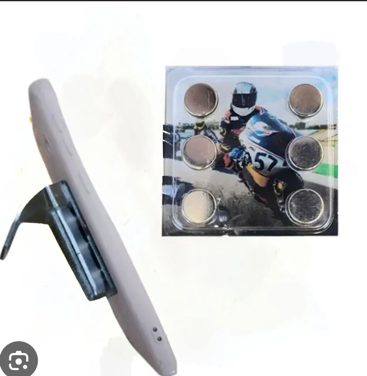 Suporte 6 imãs para moto - Foto 2