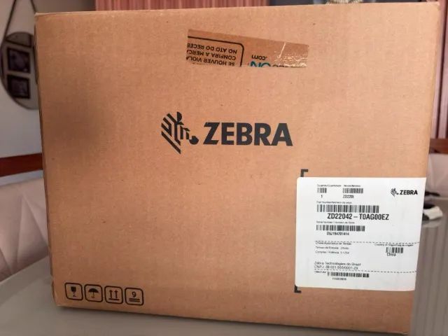 Impressora zebra 3 meses de uso, sem Ribbon  - Foto 3