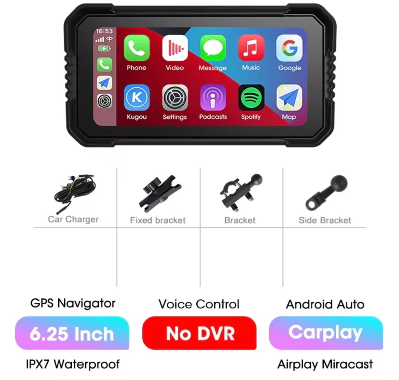 GPS / Multimidia para Moto - Foto 4