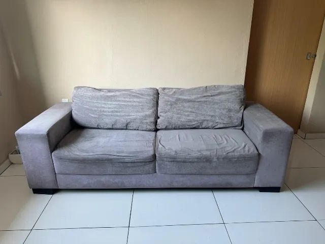 Sofá 3 lugares em ótimo estado - Foto 5
